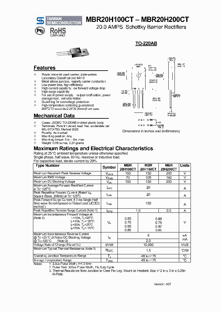 MBR20H100CT_4234622.PDF Datasheet