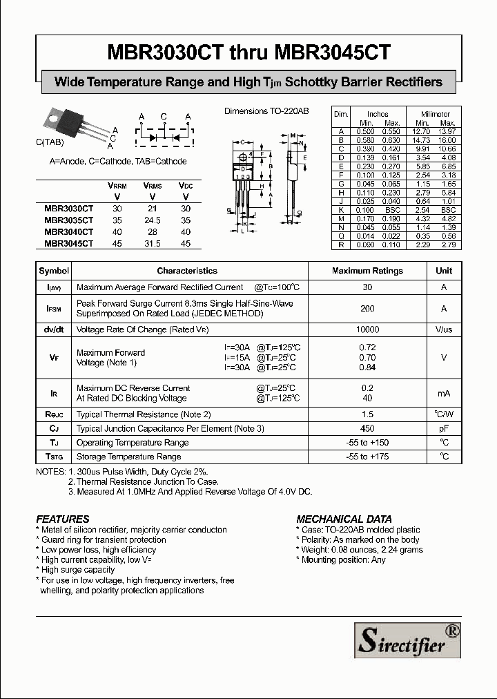 MBR3040CT_4810249.PDF Datasheet