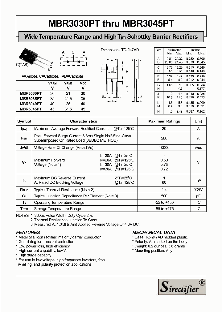 MBR3040PT_4810254.PDF Datasheet