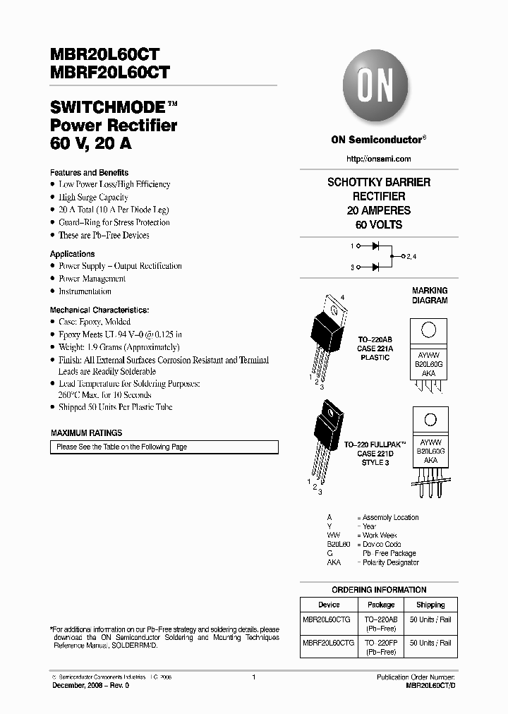 MBRF20L60CT_4530532.PDF Datasheet