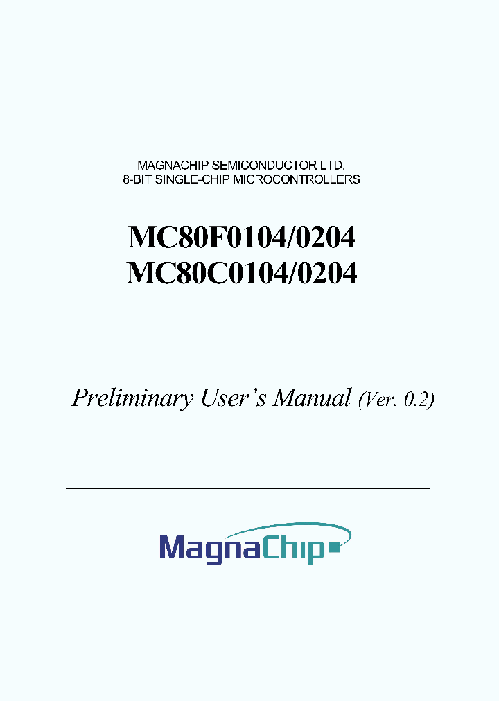 MC80F0104_4873995.PDF Datasheet