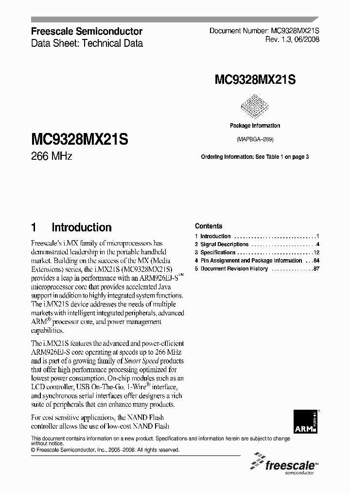 MC9328MX21S_4237045.PDF Datasheet
