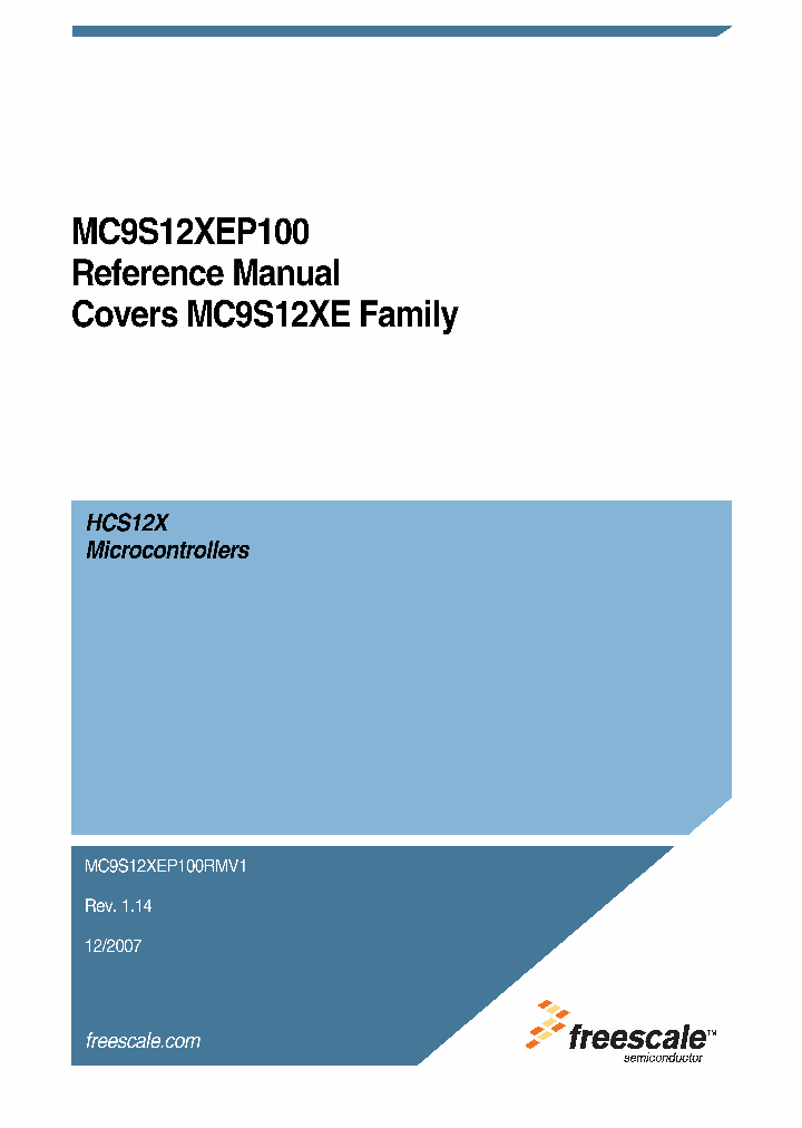 MC9S12XET256_4462700.PDF Datasheet