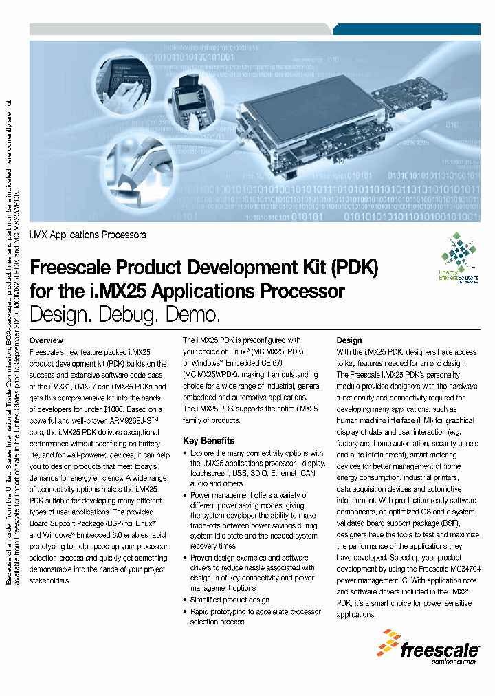 MCIMX25LPDK_4670264.PDF Datasheet