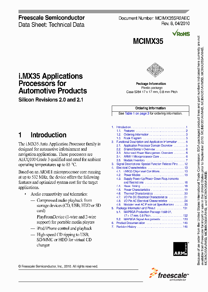 MCIMX3510_4904316.PDF Datasheet