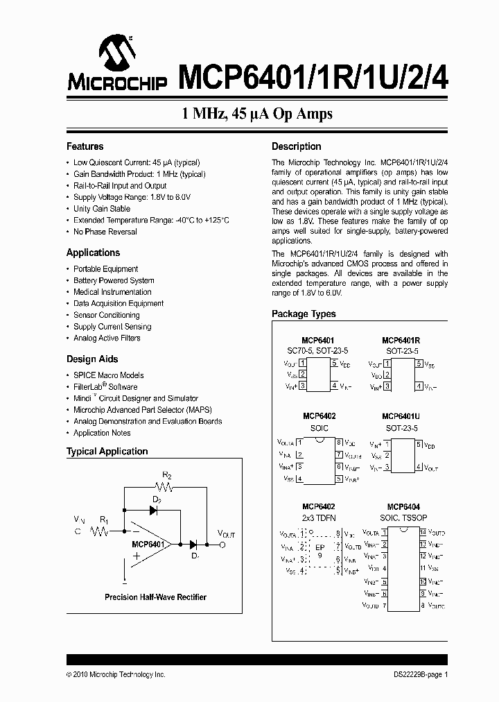 MCP6401U-ELT_4914991.PDF Datasheet