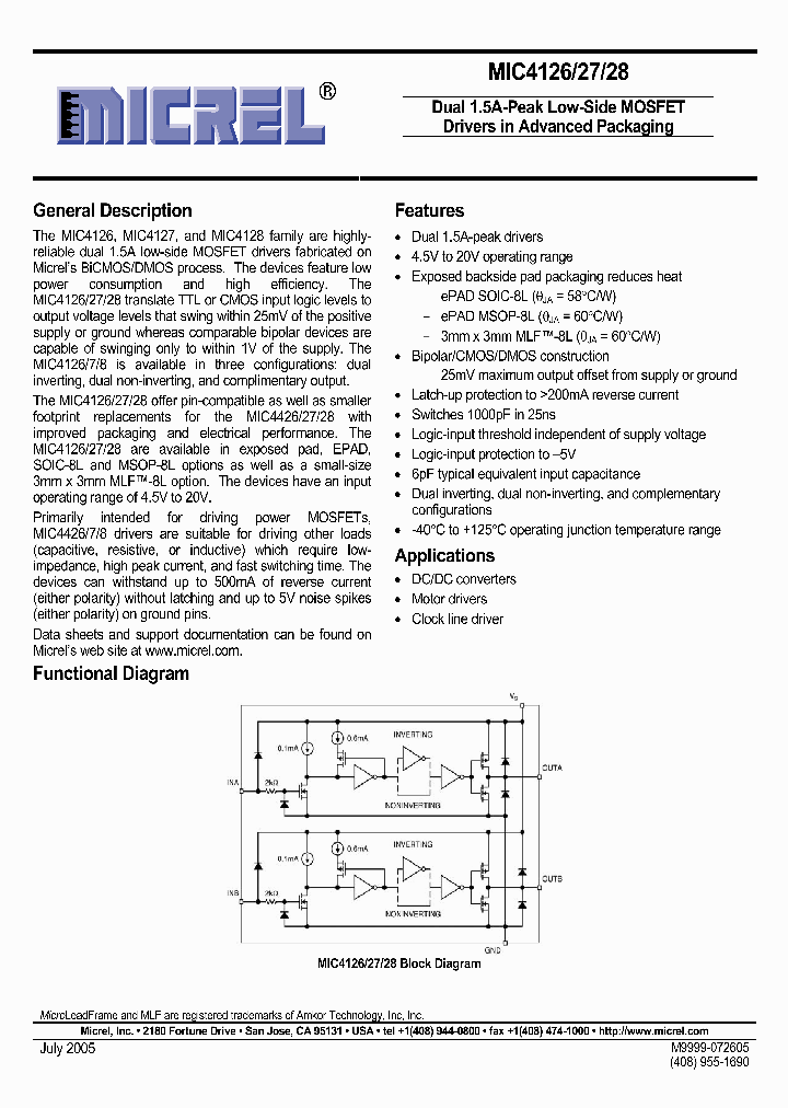 MIC4126_4197258.PDF Datasheet