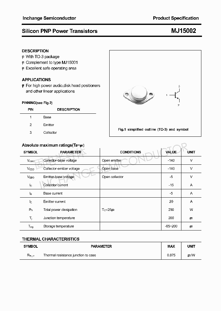 MJ15002_4392531.PDF Datasheet