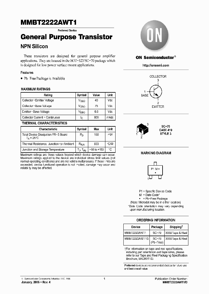 MMBT2222AWT1_4648953.PDF Datasheet