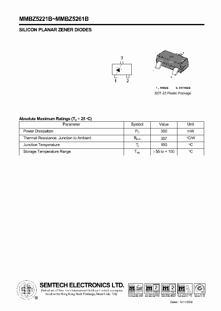 MMBZ5221B_4508397.PDF Datasheet