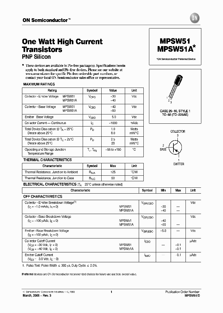 MPSW51_4726597.PDF Datasheet