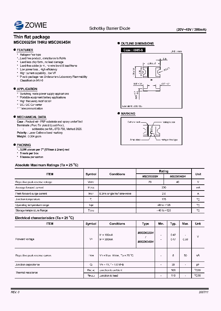 MSCD034SH_4581864.PDF Datasheet