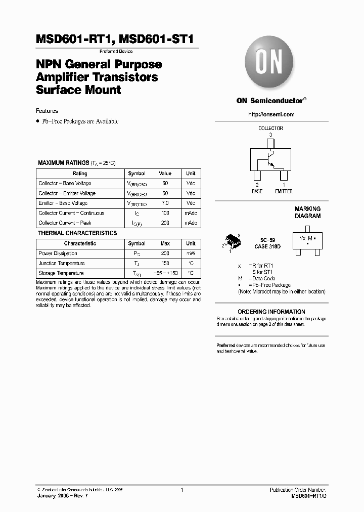 MSD601-RT1_4788195.PDF Datasheet