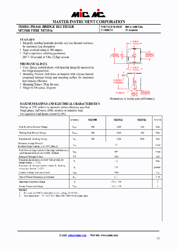 MT3516_4543597.PDF Datasheet