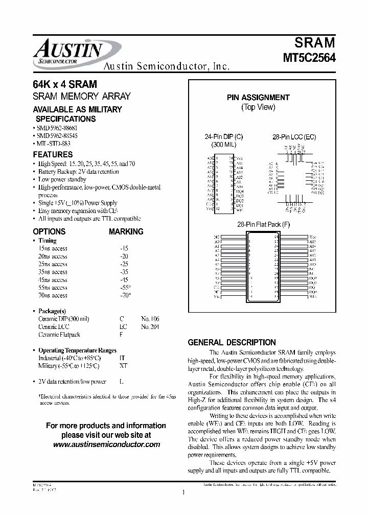 MT5C2564C-25IT_4542152.PDF Datasheet