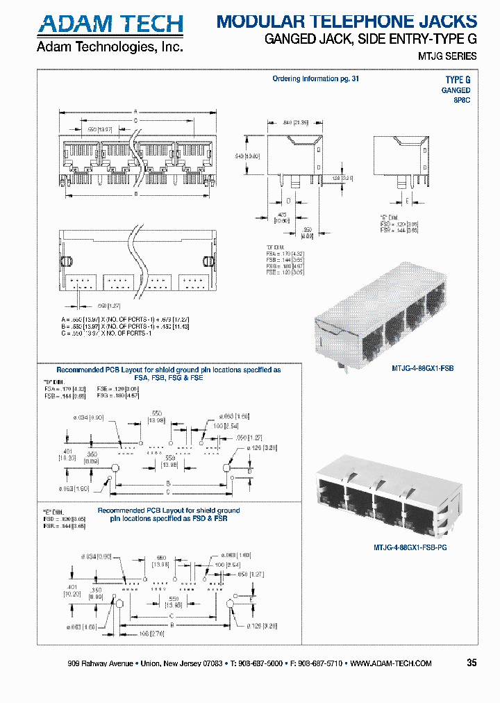 MTJG-4-88GX1-FSB_4333415.PDF Datasheet
