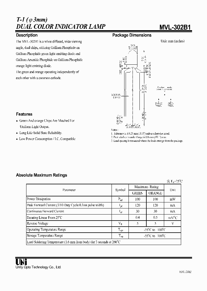 MVL-302B1_4779055.PDF Datasheet