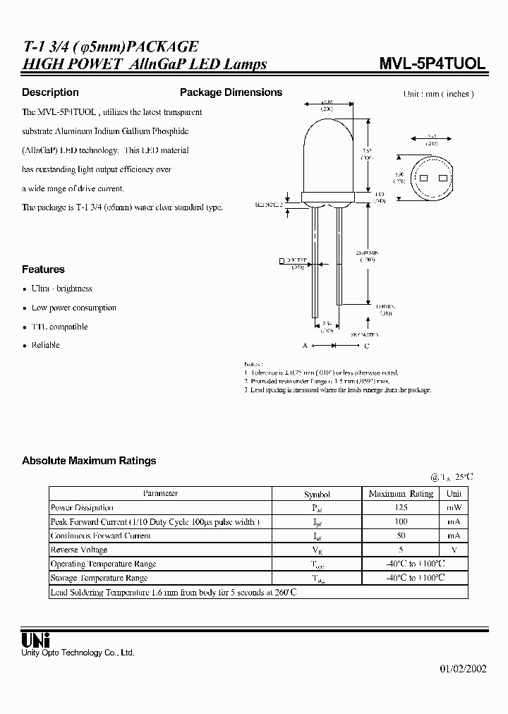 MVL-5P4TUOL_4598232.PDF Datasheet
