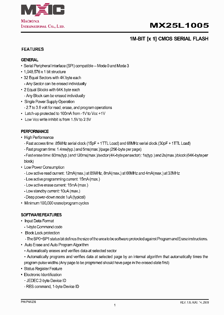 MX25L1005MC-12G_4356735.PDF Datasheet