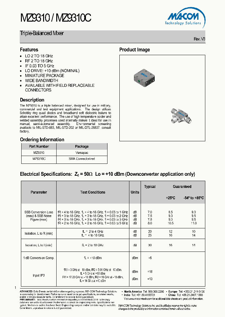 MZ9310_4717685.PDF Datasheet