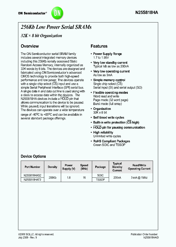 N25S818HAT21I_4700560.PDF Datasheet