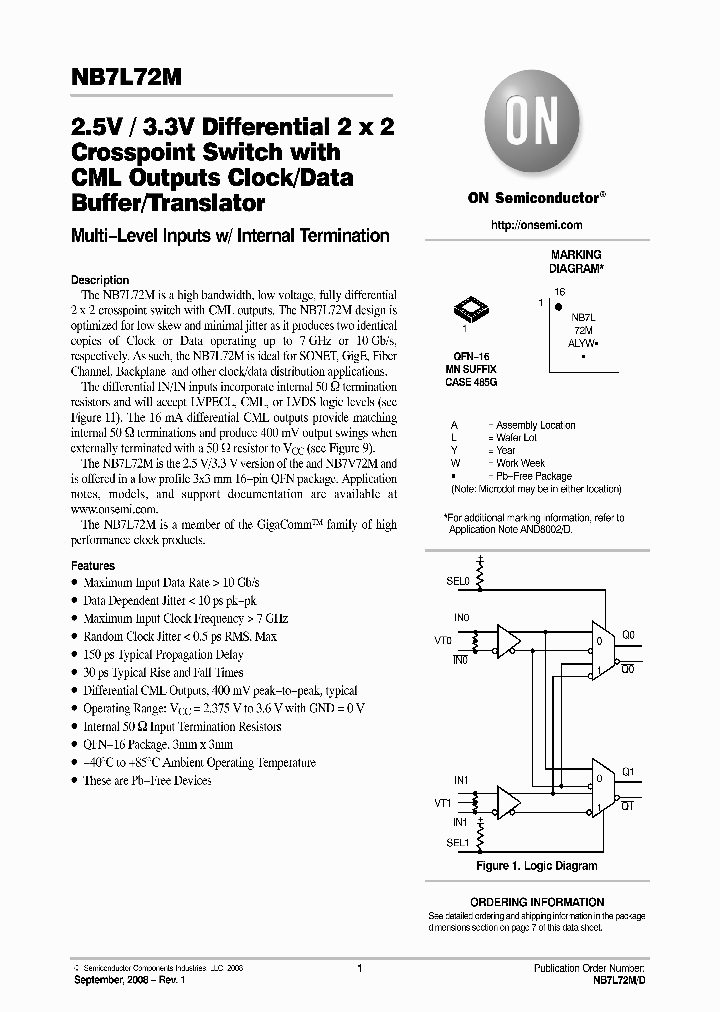 NB7L72M_4427581.PDF Datasheet