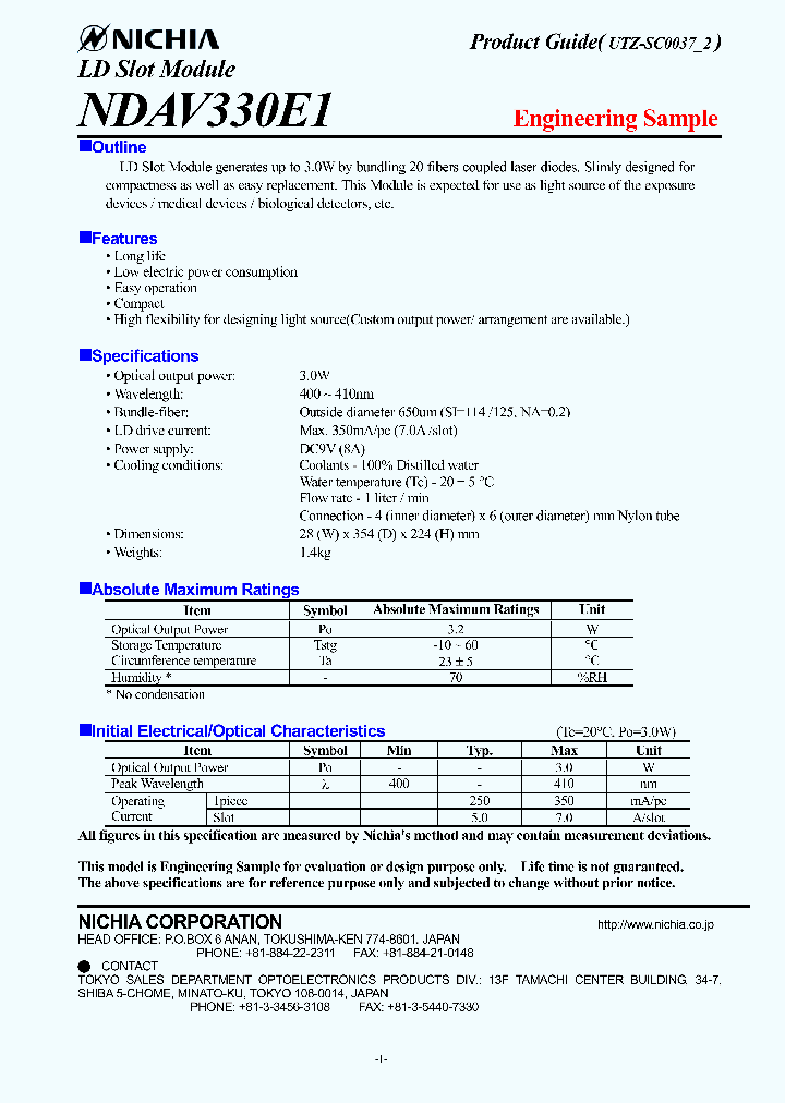 NDAV330E1_4230882.PDF Datasheet