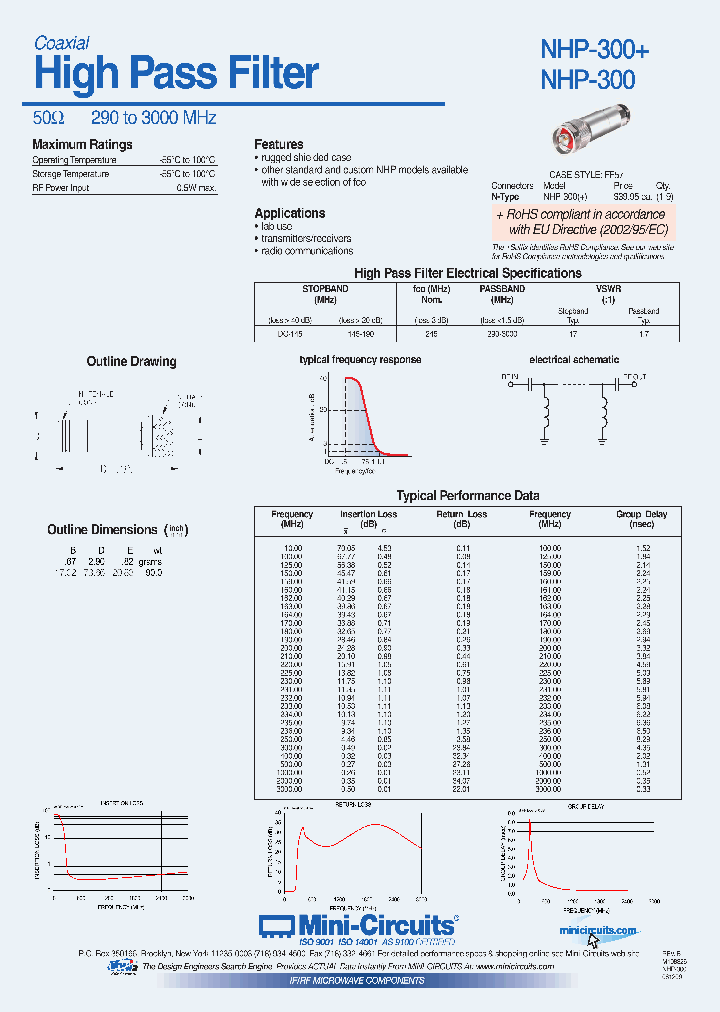 NHP-300_4688901.PDF Datasheet