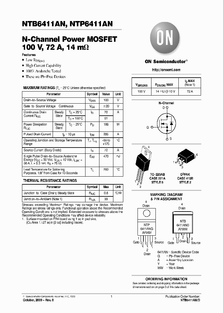 NTB6411AN_4628635.PDF Datasheet