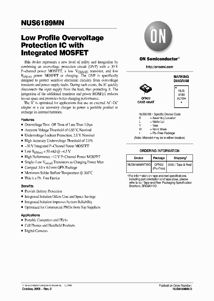NUS6189MNTWG_4581328.PDF Datasheet