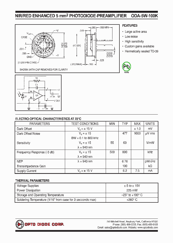 ODA-5W-100K_4294759.PDF Datasheet