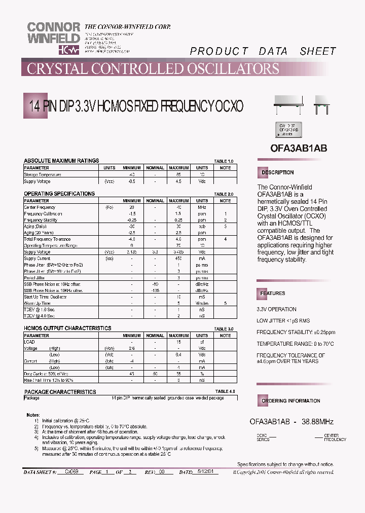 OFA3AB1AB_4501607.PDF Datasheet