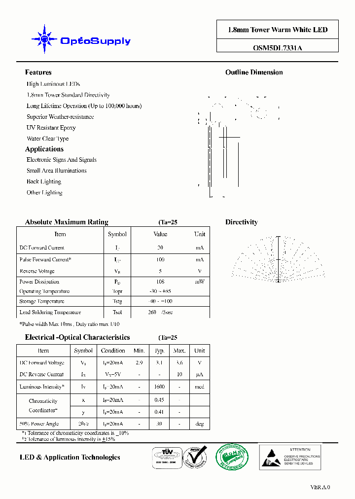 OSM5DL7331A_4610216.PDF Datasheet