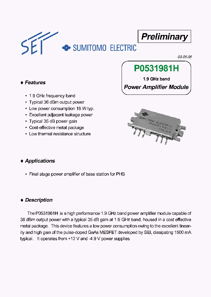 P0531981H_4180185.PDF Datasheet