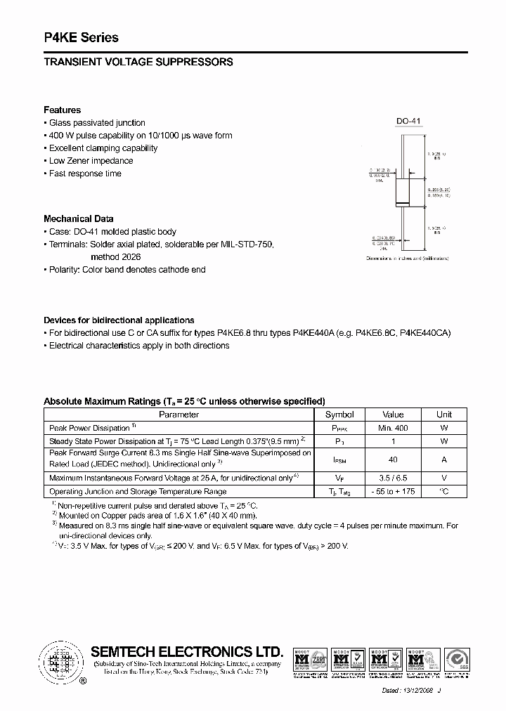 P4KE11_4436055.PDF Datasheet