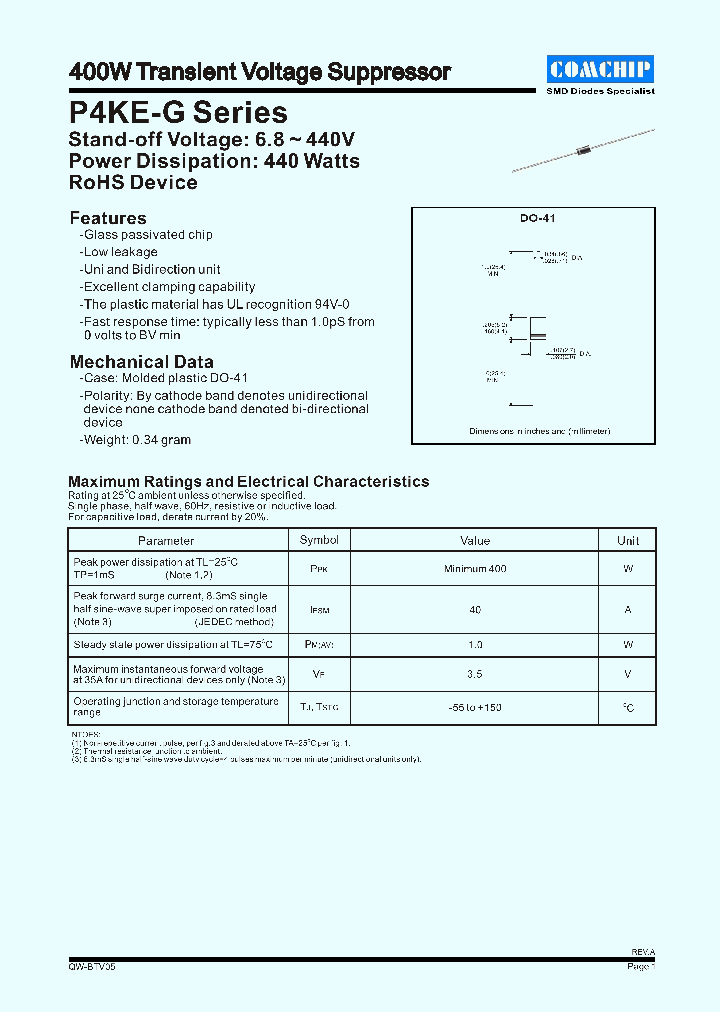 P4KE47A-G_4626609.PDF Datasheet
