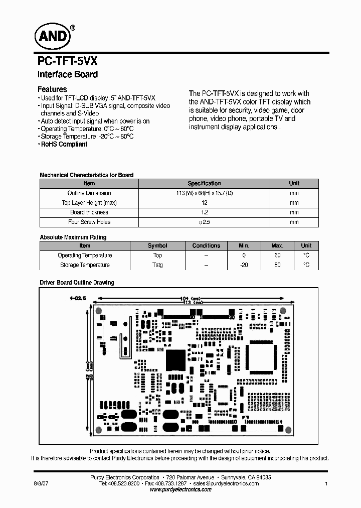 PC-TFT-5VX_4566838.PDF Datasheet