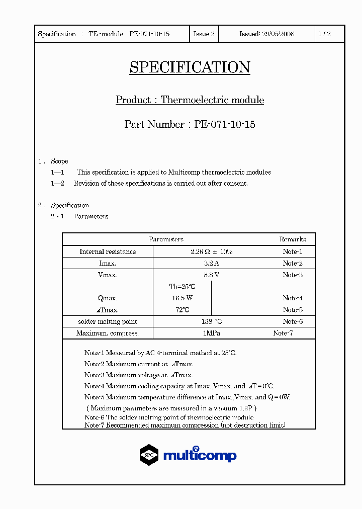 PE-071-10-15_4795700.PDF Datasheet