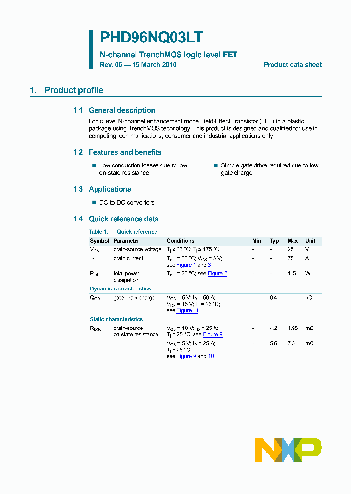 PHD96NQ03LT_4599053.PDF Datasheet