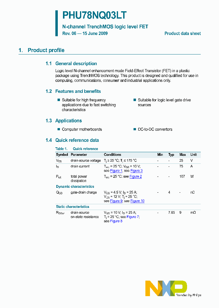 PHU78NQ03LT_4853338.PDF Datasheet