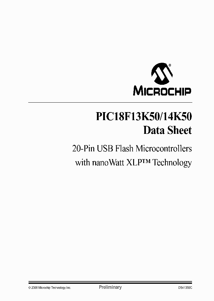 PIC18F14K50_4609494.PDF Datasheet