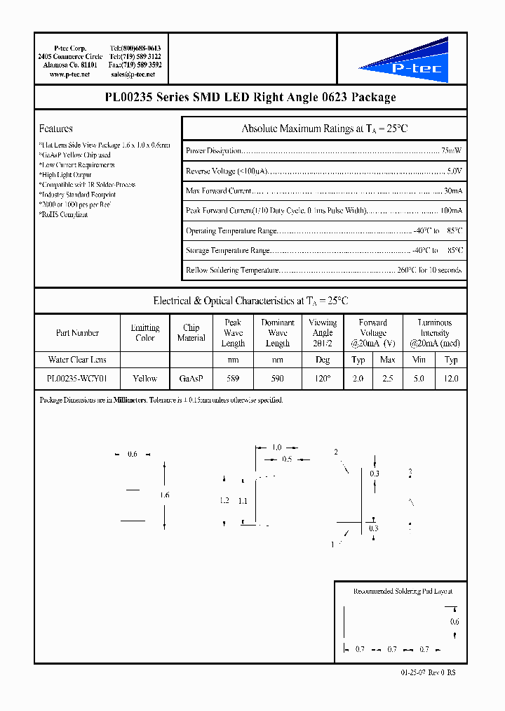 PL00235-WCY01_4842348.PDF Datasheet