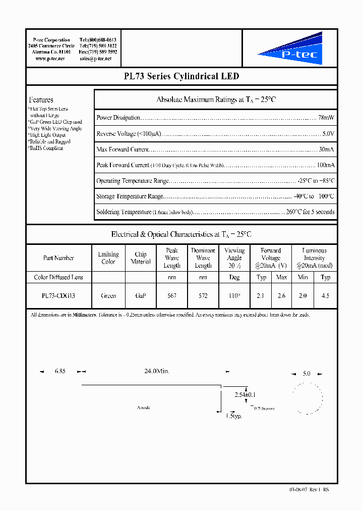 PL73-CDG13_4530106.PDF Datasheet