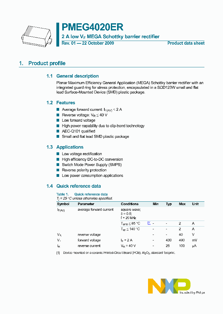 PMEG4020ER_4686225.PDF Datasheet