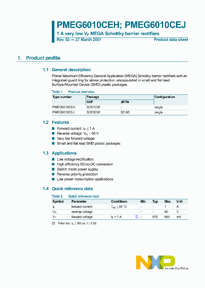 PMEG6010CEH_4700642.PDF Datasheet