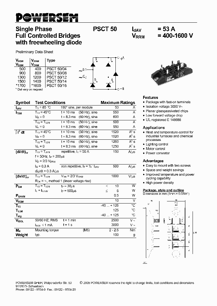 PSCT50_4630633.PDF Datasheet