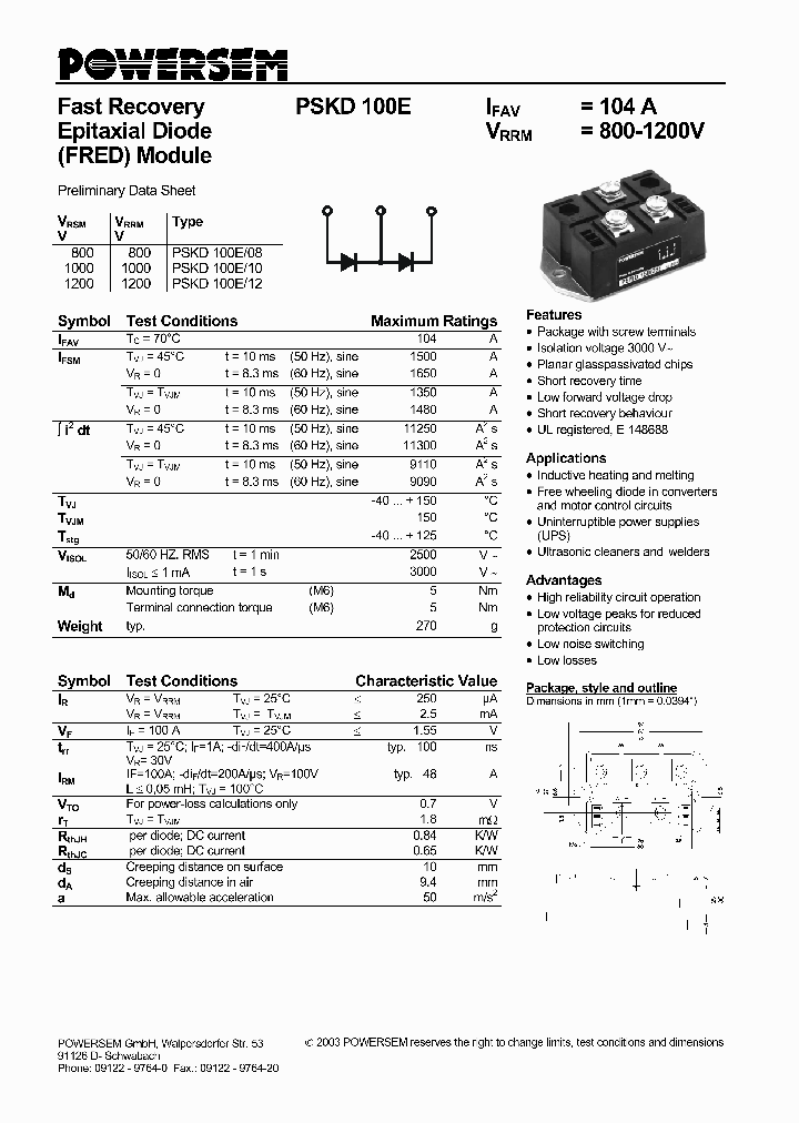 PSKD100E-12_4616989.PDF Datasheet