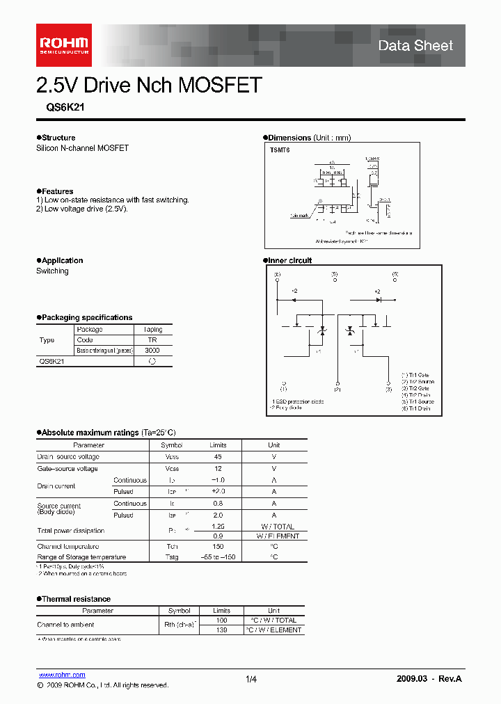 QS6K21_4591393.PDF Datasheet