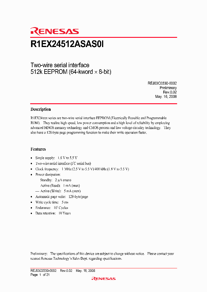 R1EX24512ASAS0I_4785805.PDF Datasheet