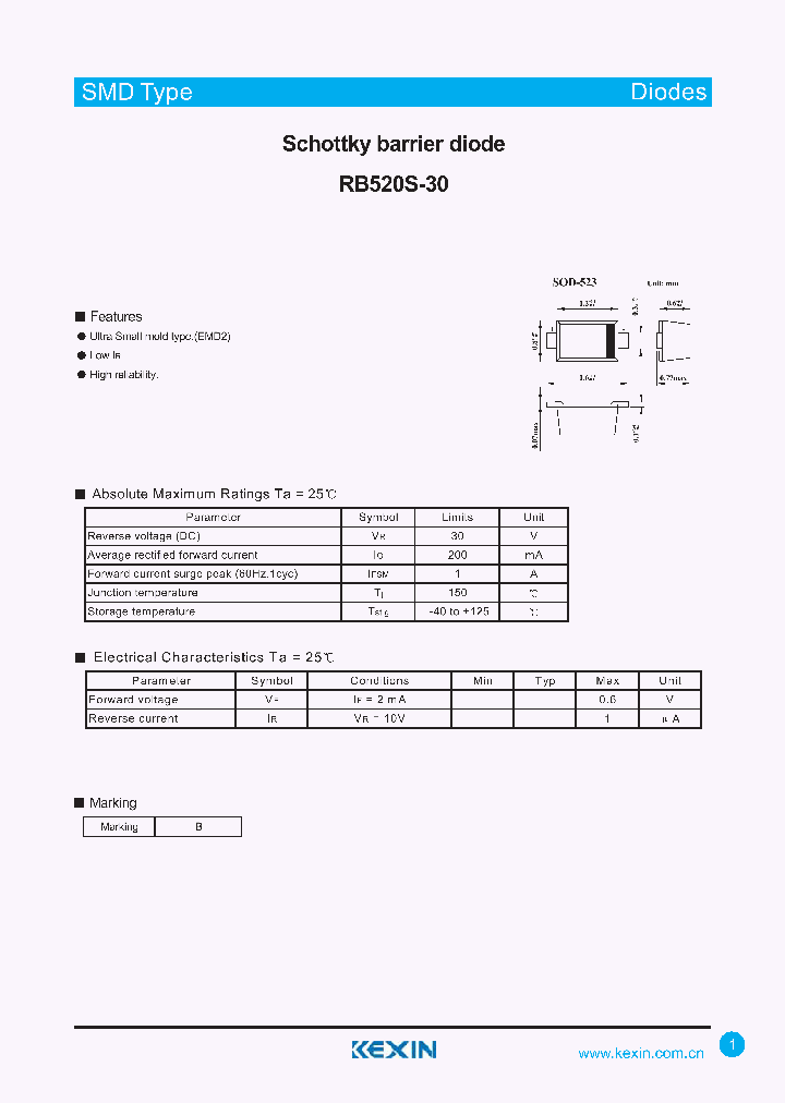 RB520S-30_4385234.PDF Datasheet